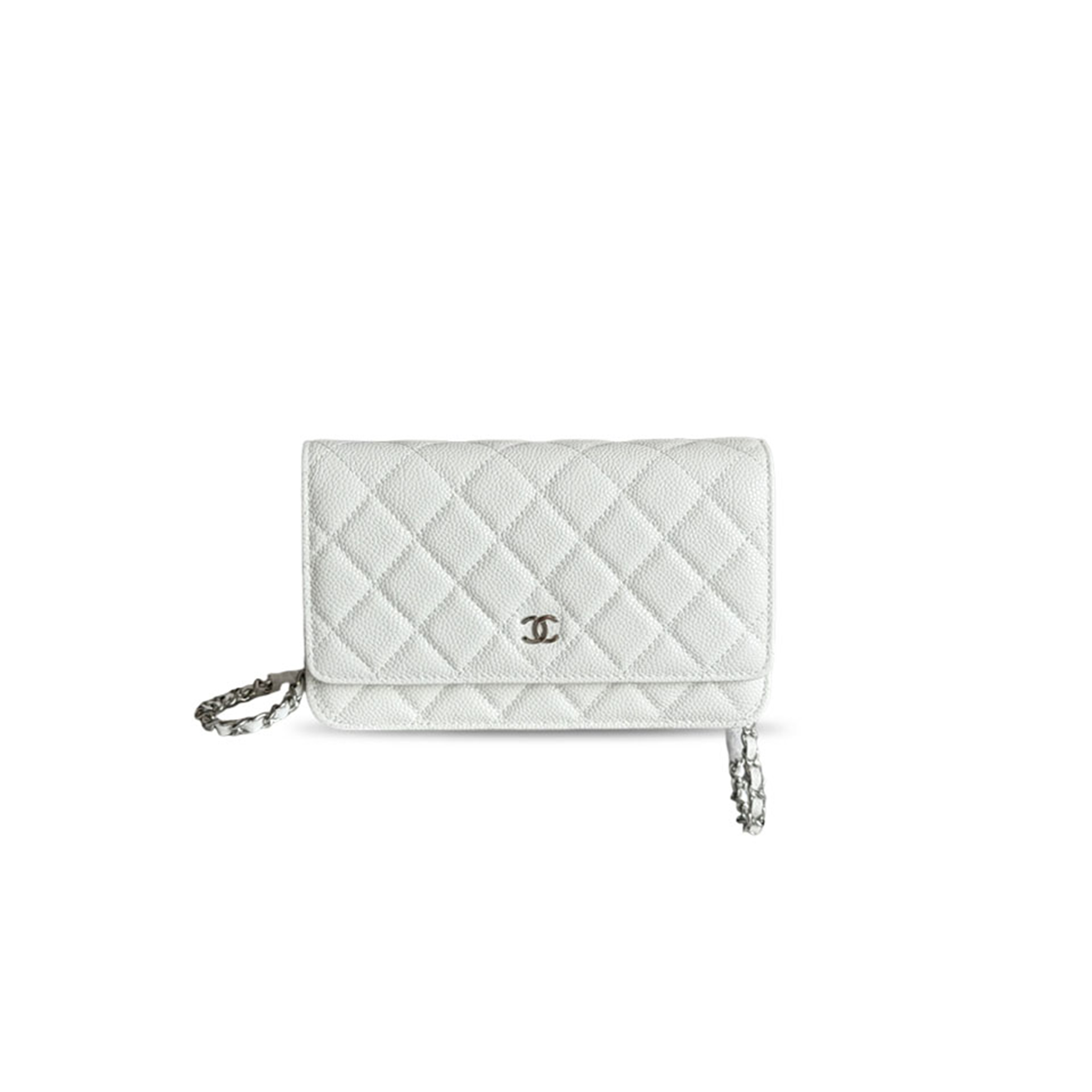 CHANEL CAVIAR QUILTED WALLET ON CHAIN WOC AP0250 (19*13*3cm) 